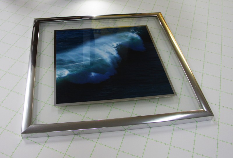 Рамка с живым фото на стекле
